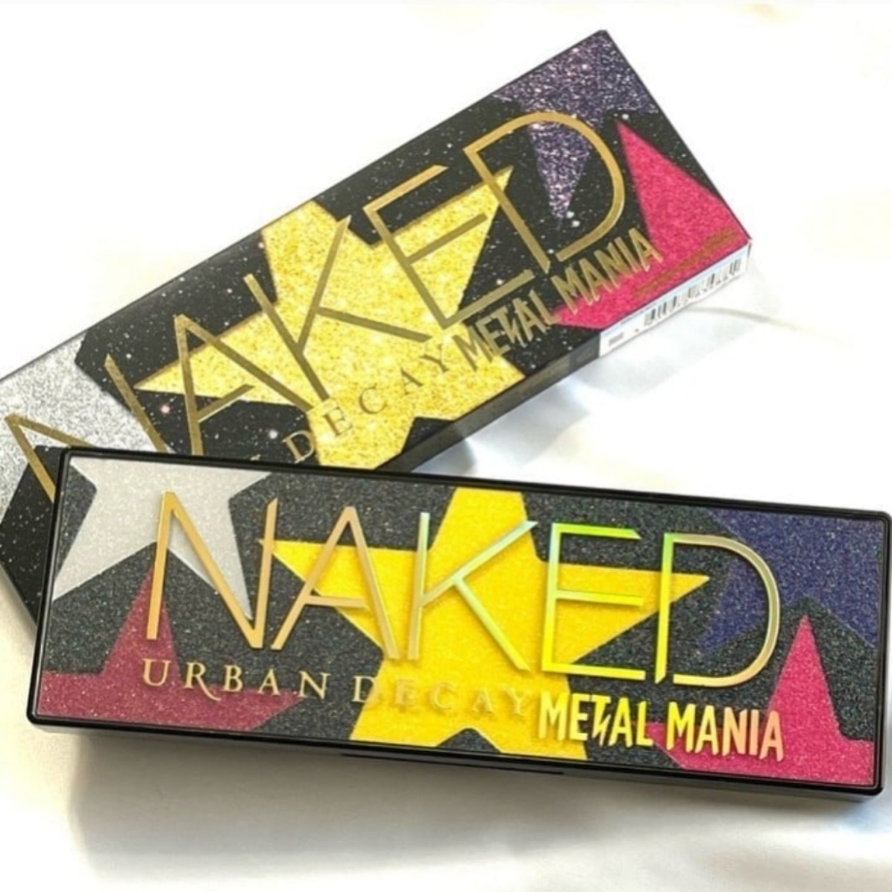 🆕 UD Naked Metal Mania Metallic Eyeshadow Palette, New
